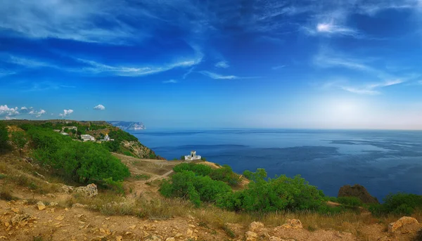 Fiolent, Krym - sea krajobraz — Zdjęcie stockowe