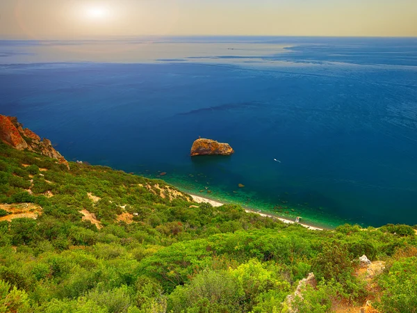 Fiolent , Crimea - sea landscape — Stock Photo, Image
