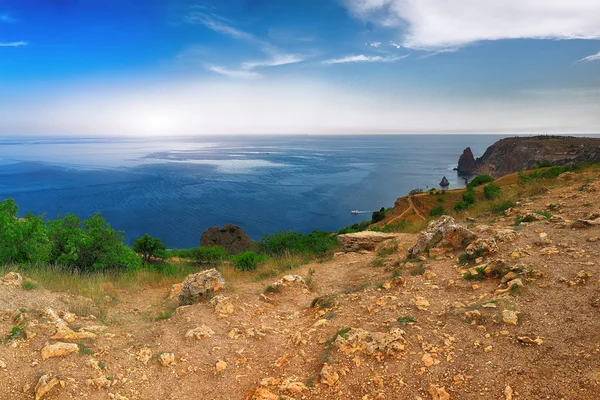 Fiolent, Krim - hav landskap — Stockfoto
