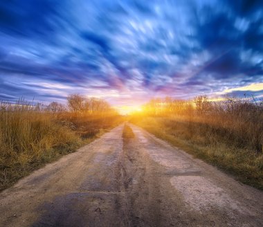 Uzun pozlama çalışmaları sırasında sunsrise