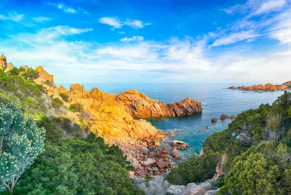 Fabulous View Popular Travel Destination Costa Paradiso Picturesque Landcape Mediterranean — Stock Photo, Image