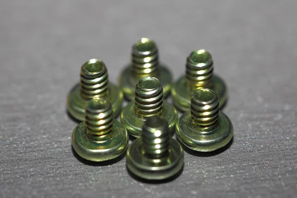 Screws close up — Stock Photo, Image