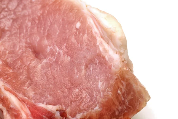Kawałek świeżego mięsa zbliżenie — Zdjęcie stockowe