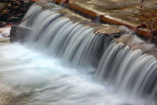 a fragment of the mountain river