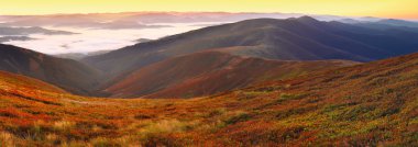 mountaines güzel sunrise