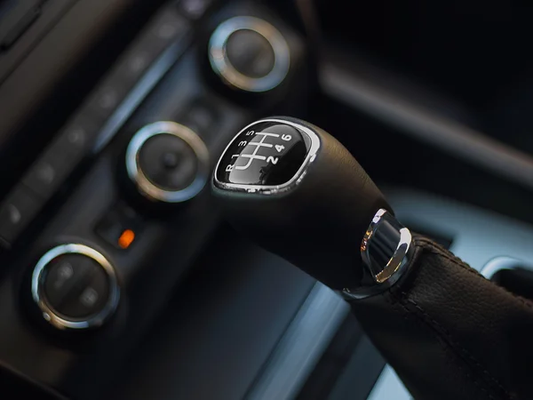 Gearshift in the car — Stock Photo, Image