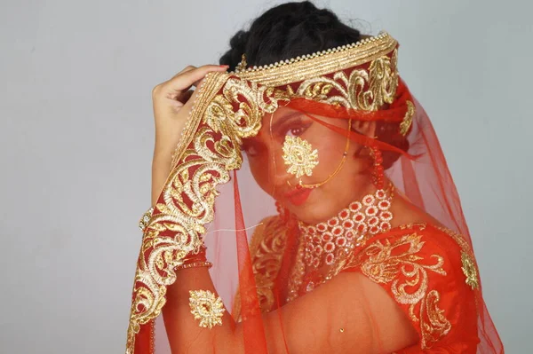 Indian BRIDAL Makeup , Bridal makeup hairstyle , Latest Indian bridal makeup .