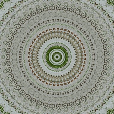 Desen tasarımı. Arkaplan duvar kağıdı ve tema için 3d illüstrasyon. İç dekorasyon fikri. Yeni moda nakış ve batik konsepti. Mozaik zemin. Tişört için baskı işi