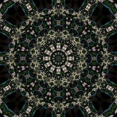 Kusursuz soyut motifler arkaplan tasarımı, kumaş, kapak fotoğrafı, web sitesi, mandala dekorasyonu, retro, vintage, trend, 3d illüstrasyon, barok