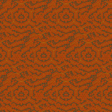 Soyut çağdaş desen arkaplan tasarımı, kumaş, kapak fotoğrafı, web sitesi, mandala dekorasyonu, retro, vintage, trend, 3d illüstrasyon, barok üzerindeki eşarp deseni