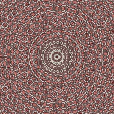 Arkaplan için soyut geometrik kaleydoskop desen tasarımı