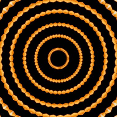 Arka plan ve tekstil kumaşı için geometri kaleydoskopik tasarımı. Web sitesi için 3D illüstrasyon sanatı, kullanıcı arayüzü teması, kapak fotoğrafı, iç dekorasyon fikri, duvar resmi, nakış ve batik kavramı için yeni moda duvar kağıdı