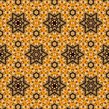 Arka plan ve tekstil kumaşı için geometri kaleydoskopik tasarımı. Web sitesi için 3D illüstrasyon sanatı, kullanıcı arayüzü teması, kapak fotoğrafı, iç dekorasyon fikri, duvar resmi, nakış ve batik kavramı için yeni moda duvar kağıdı