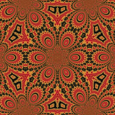 Arka plan için ince bir aztek tasarımı. Web sitesi için 3d illüstrasyon sanatı, kullanıcı arayüzü teması, kapak fotoğrafı, kapı, tavan, zemin, perde duvarı duvar resmi, nakışlı batik kavramı için iç dekorasyon