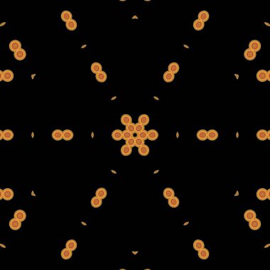 Arka plan için mistik desen tasarımı. Web sitesi için 3D illüstrasyon sanatı, kullanıcı arayüzü teması, kapak fotoğrafı, iç duvar ve zemin dekorasyonu fikri, duvar resmi, nakış ve batik kavramı için duvar kağıdı