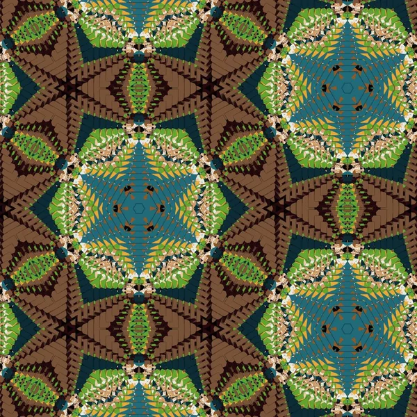 Abstract Ethnic Pattern Paisley Decorative Floral Motif Printing Design Good — Stock Fotó