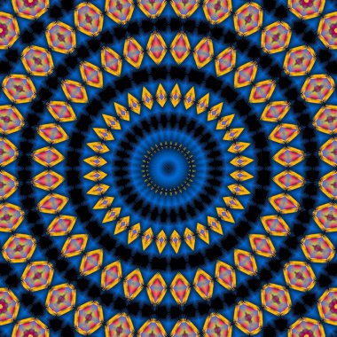 Soyut çağdaş kalıp arkaplan tasarımı, kumaş, kapak fotoğrafı, web sitesi, mandala dekorasyonu, retro, vintage, trend, 3d illüstrasyon, barok