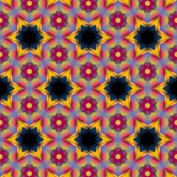 Abstract Contemporary Pattern Shapes Design Background Scarf Seamless Pattern Texture — Stock Photo, Image