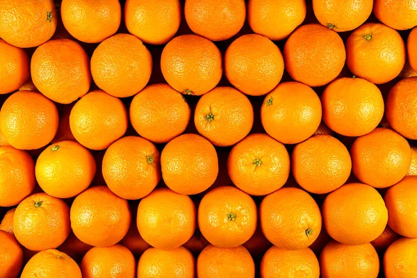 Birçok Portakal Parçasının Arka Planı Genel Görünüm Stüdyo Yemek Fotoğrafçılığı — Stok fotoğraf