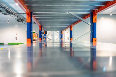 Dondurulmuş meyve ve sebze deposu için paslanmaz çelik sanayi rafı