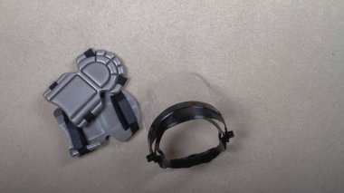 Şeffaf göz maskesi, inşaat işçisi için yumuşak dizlikler..