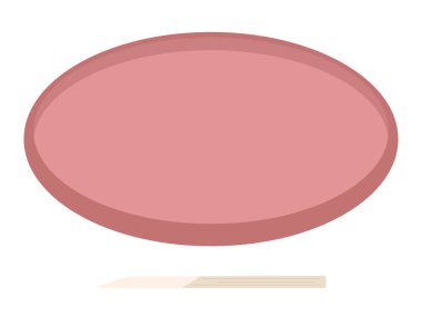 Japon stili tepsi ve bambu bıçağı..