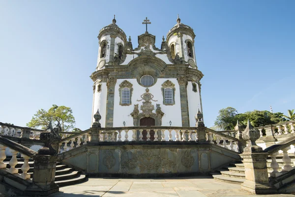 Церковь Сан-Франциско-де-Ассис в Сан-Жоао-дель-Рей — стоковое фото