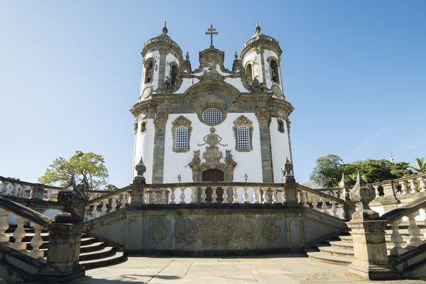 Sao Francisco de Assis Church at Sao Joao Del Rey