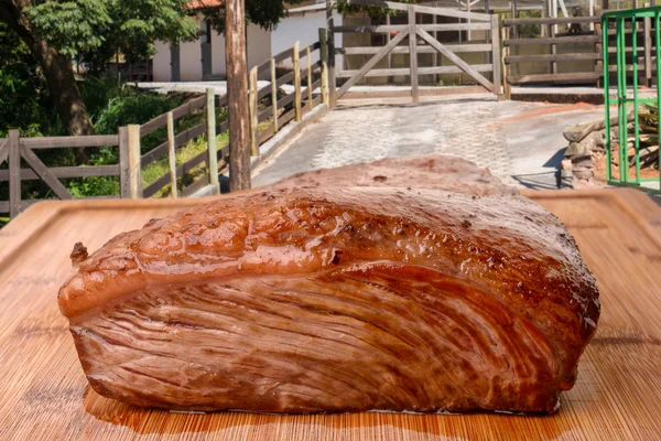 Picanha, churrasco brasileiro — Fotografia de Stock