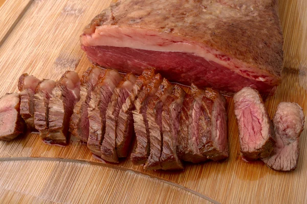 Picanha, churrasco brasileiro — Fotografia de Stock