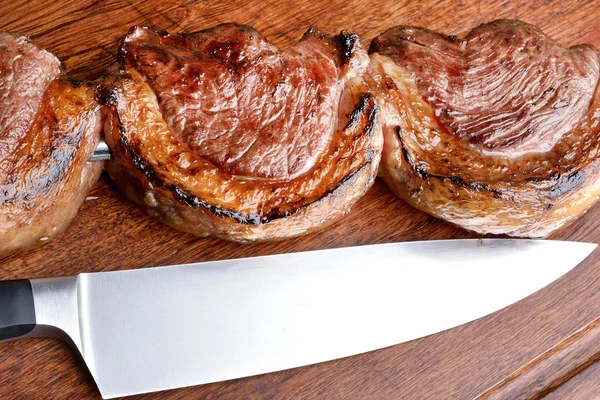 Picanha Brezilya Barbekü — Stok fotoğraf