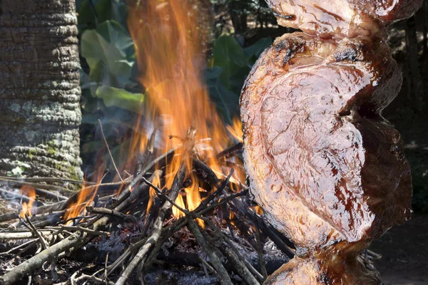 Пиканья бразильское барбекю — стоковое фото