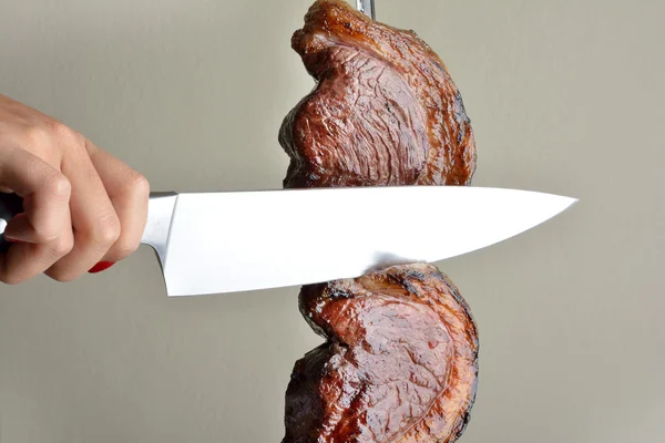 Picanha churrasco brasileiro — Fotografia de Stock