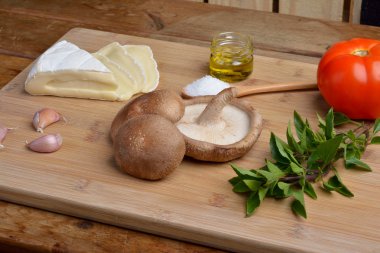 İtalyan Bruschetta Mise En Place