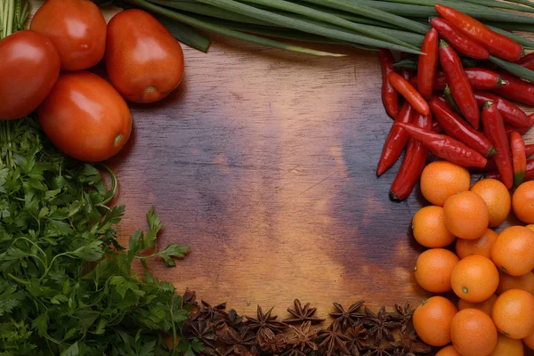 Koken met verse groenten — Stockfoto