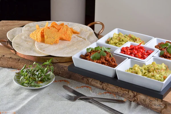 Set of Mexican food — Stock Photo, Image