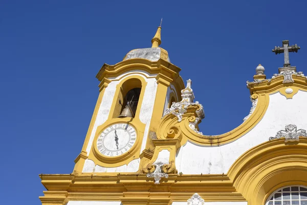 Kerk - historische stad van Tiradentes — Stockfoto