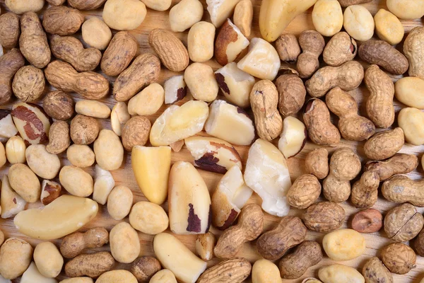 Amendoim e Brasil Nut Mix — Fotografia de Stock