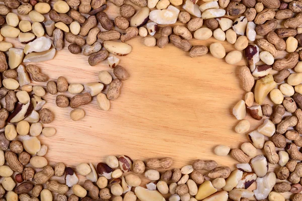 Modelo de mistura de amendoim e castanha do Brasil — Fotografia de Stock