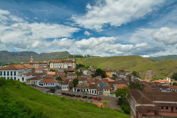 UNESCO wereld erfgoed - historische stad van Ouro Preto - Brazilië — Stockfoto