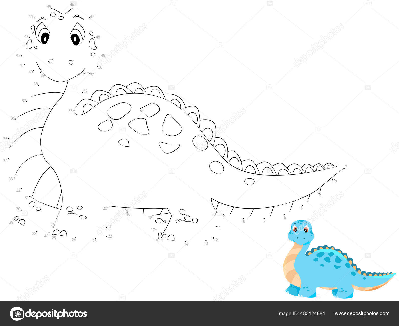 40 Desenhos de Dinossauros para Colorir e Imprimir Grátis