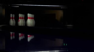 Moscow, Rusya Federasyonu - 12 Mayıs 2015: Bowling club 