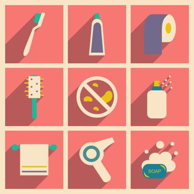 Düz gölge kavramı ve mobil uygulama hijyen ile