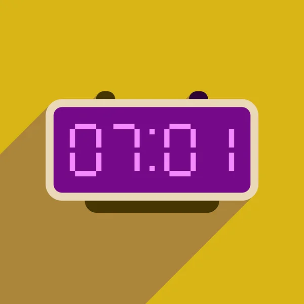 Flat web icon with long shadow  football scoreboard