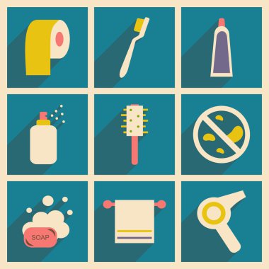 Düz gölge kavramı ve mobil uygulama hijyen ile