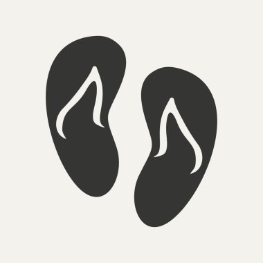 Düz siyah ve beyaz mobil uygulama şeylleri