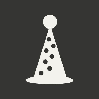 Düz siyah ve beyaz mobil uygulama şapka