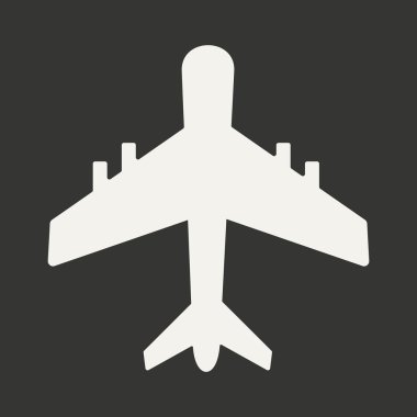 Düz siyah ve beyaz mobil uygulama düzlemde