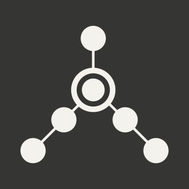 Düz siyah ve beyaz telefon uygulamada yerel bağlanmak