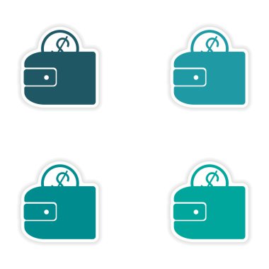 derleme gerçekçi etiket tasarım üzerinde kağıt çantalar